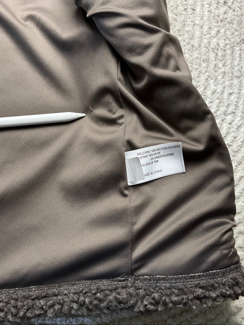 Orvis Mad River Snap Vest Raising Color Sherpa Fleece Women’s Style 3J3C Size S - Picture 9 of 11